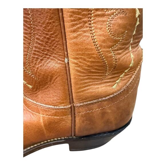 Justin Classic Western Cowboy Boot Golden Saltillo Women size 7 B - Picture 3 of 7